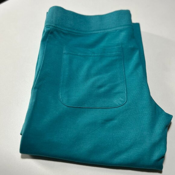 Teal Guess Flared Joggers - Picture 6 of 10